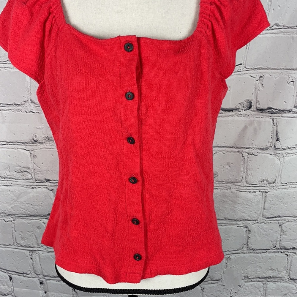NWOT Madewell Texture & Thread Top Sz L - Picture 4 of 8